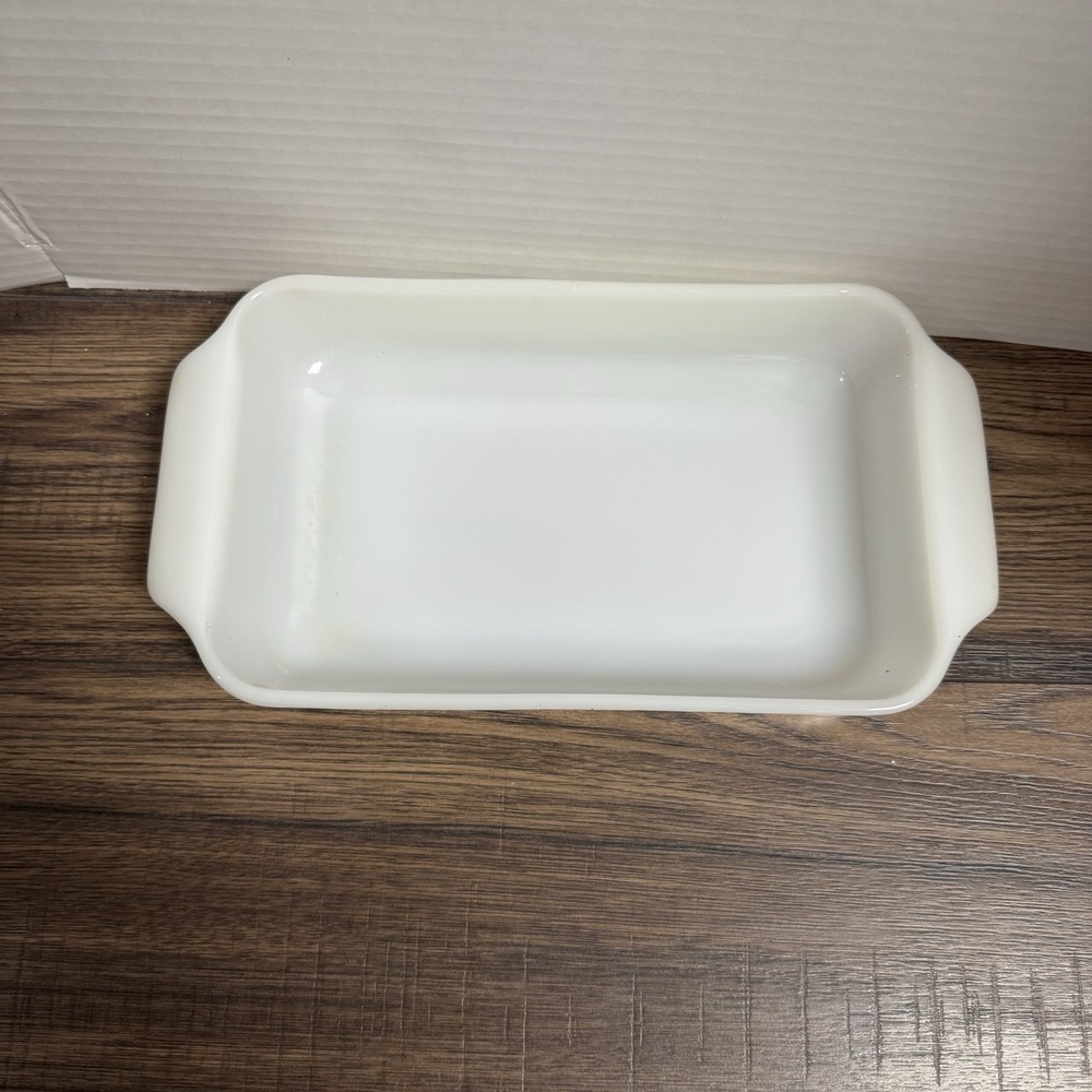 Fire King Anchor Hocking Nature's Bounty 1.5 Qt Rectangle Casserole Baking Dish - Picture 3 of 8